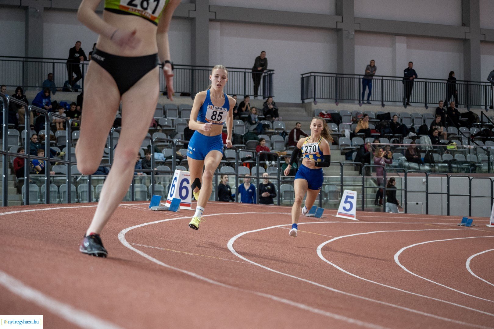 Észak-Szlovák fedettpályás atlétika bajnokság a Nyíregyházi Atlétika Centrumban