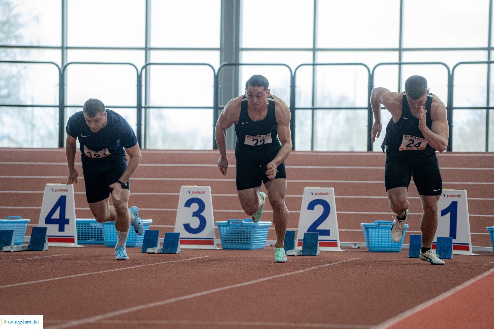 Észak-Szlovák fedettpályás atlétika bajnokság a Nyíregyházi Atlétika Centrumban