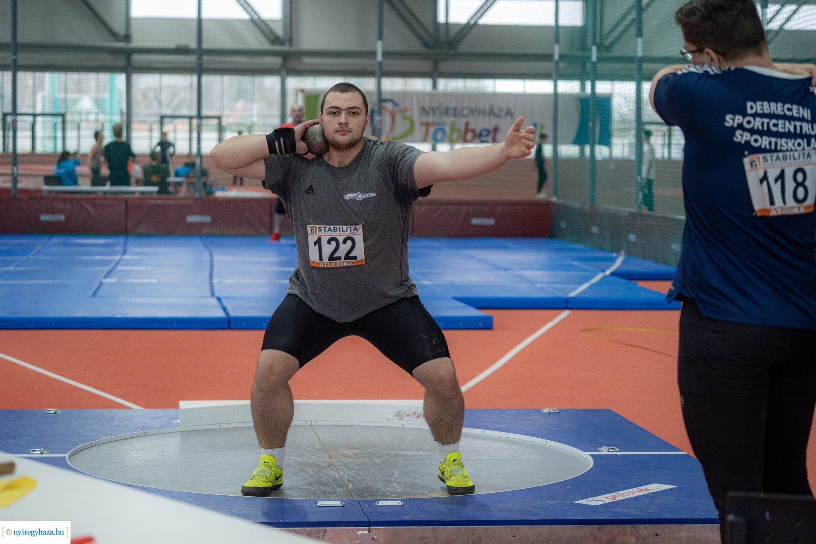 Észak-Szlovák fedettpályás atlétika bajnokság a Nyíregyházi Atlétika Centrumban