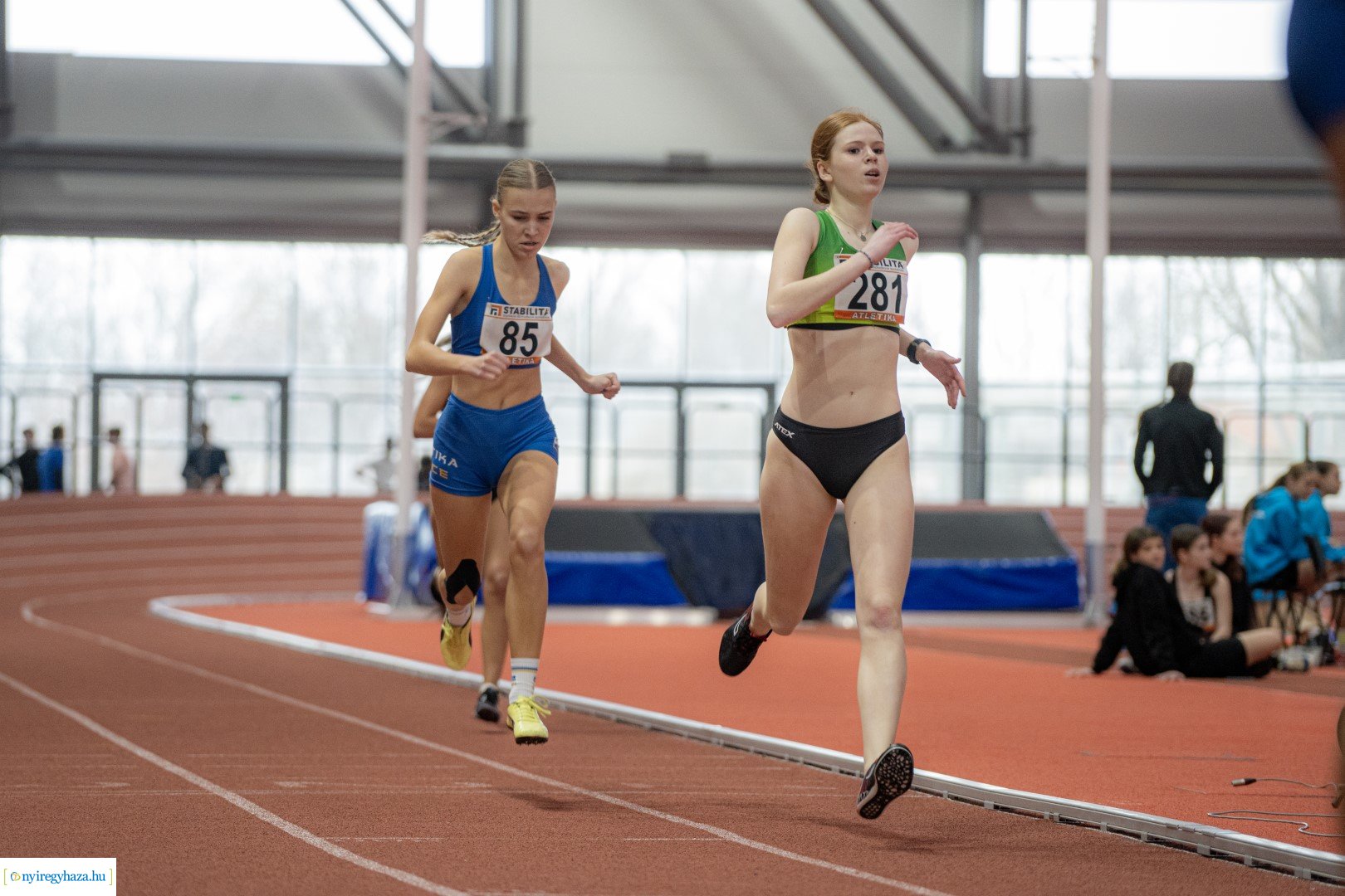 Észak-Szlovák fedettpályás atlétika bajnokság a Nyíregyházi Atlétika Centrumban