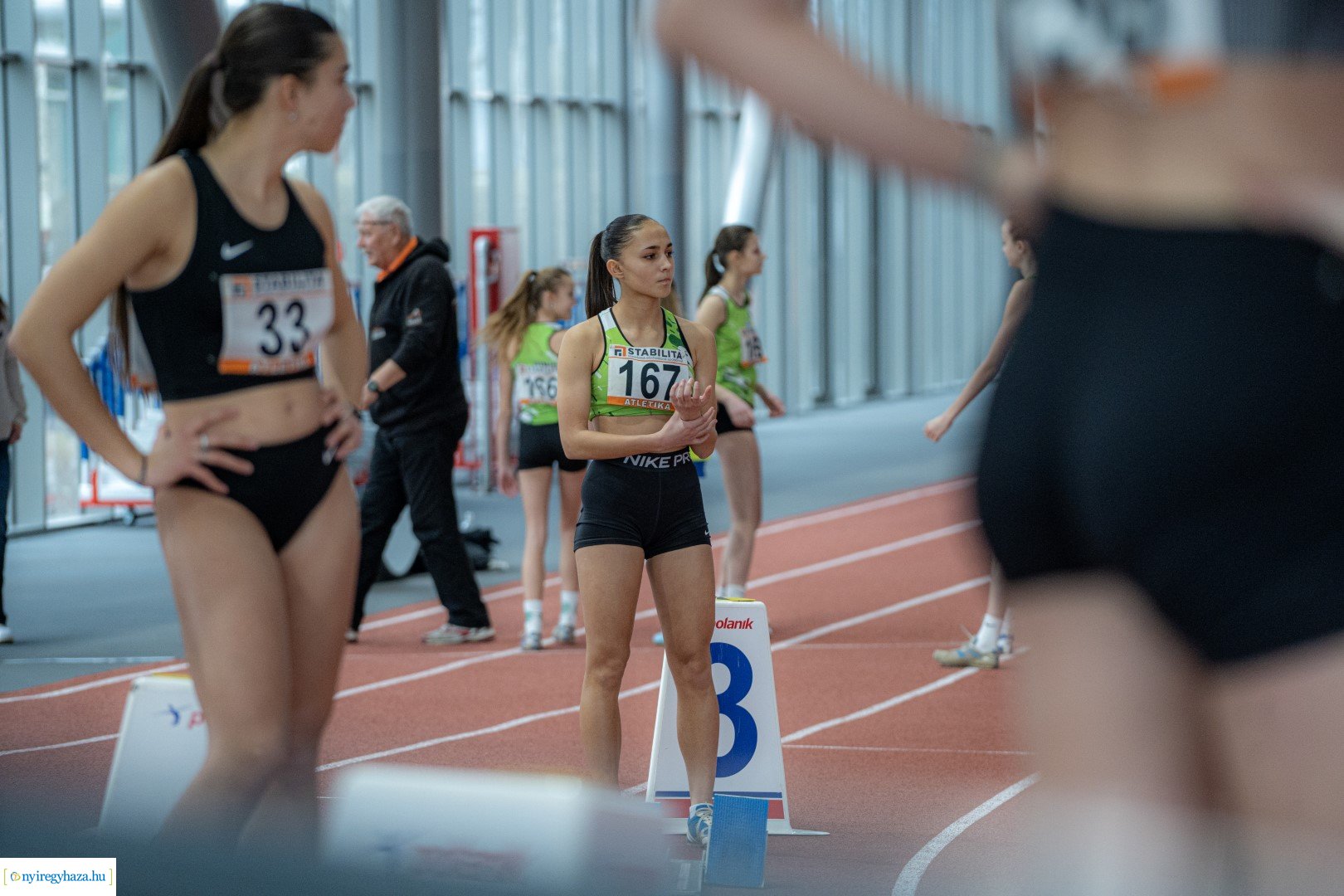 Észak-Szlovák fedettpályás atlétika bajnokság a Nyíregyházi Atlétika Centrumban