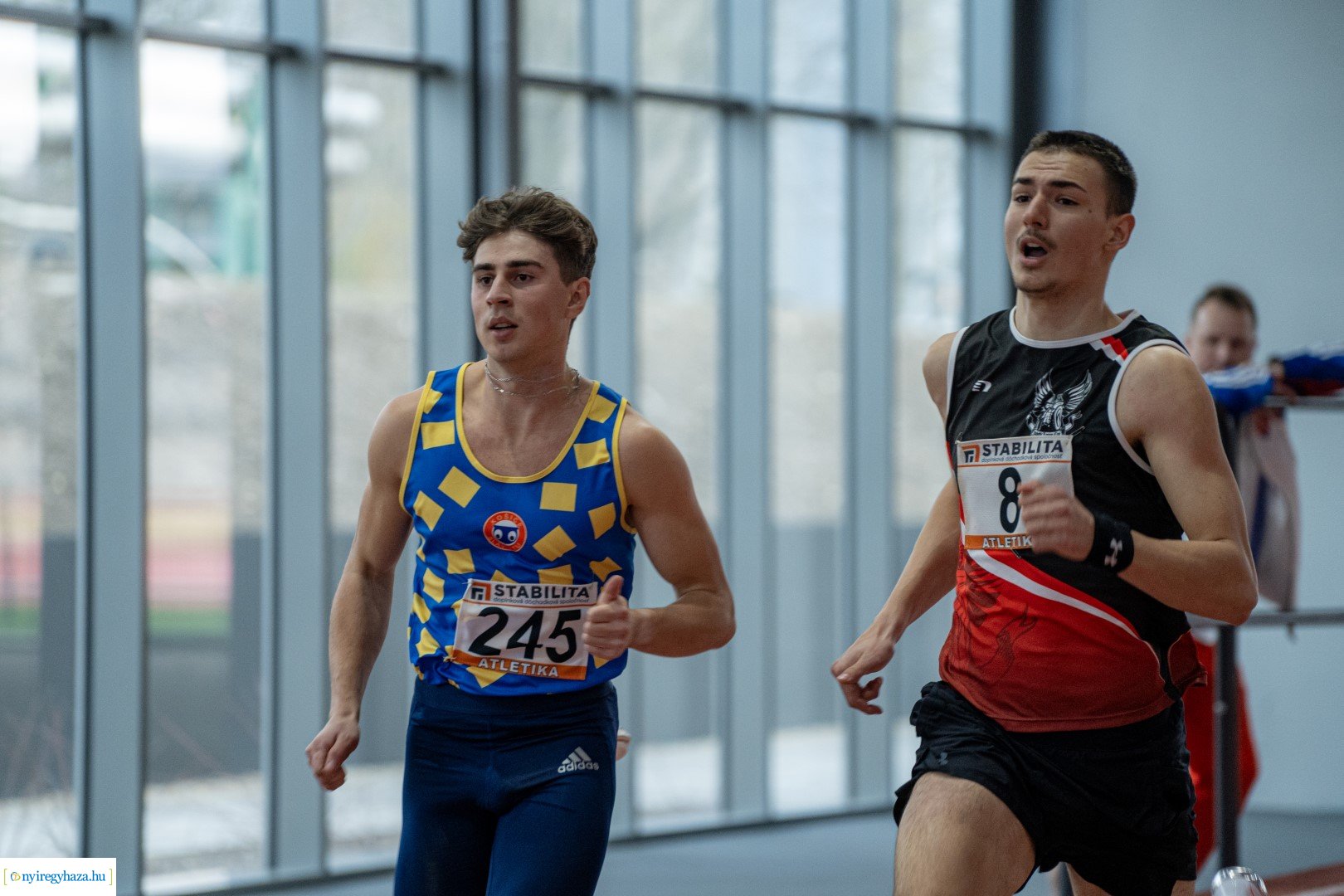Észak-Szlovák fedettpályás atlétika bajnokság a Nyíregyházi Atlétika Centrumban