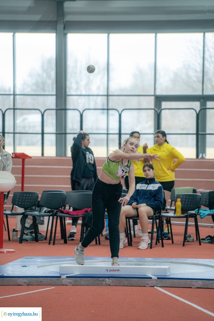 Észak-Szlovák fedettpályás atlétika bajnokság a Nyíregyházi Atlétika Centrumban