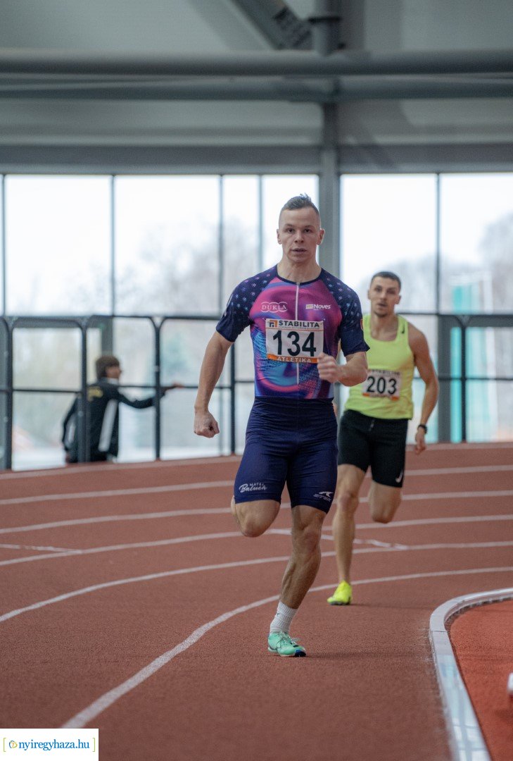 Észak-Szlovák fedettpályás atlétika bajnokság a Nyíregyházi Atlétika Centrumban