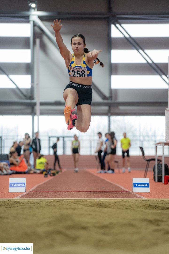 Észak-Szlovák fedettpályás atlétika bajnokság a Nyíregyházi Atlétika Centrumban