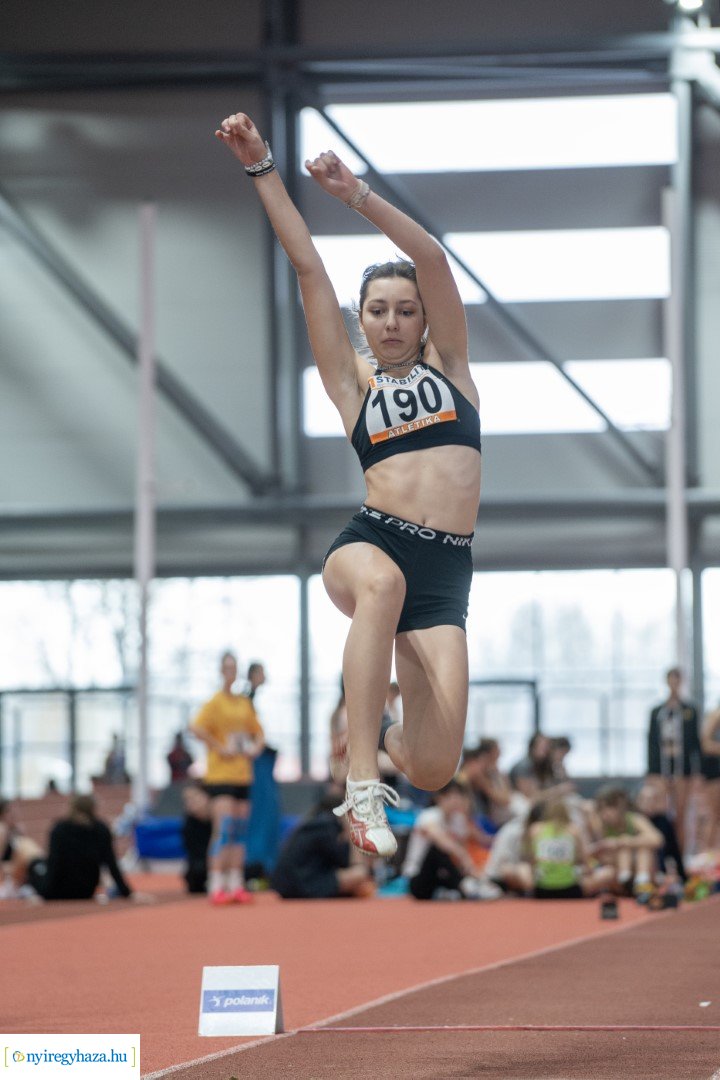 Észak-Szlovák fedettpályás atlétika bajnokság a Nyíregyházi Atlétika Centrumban