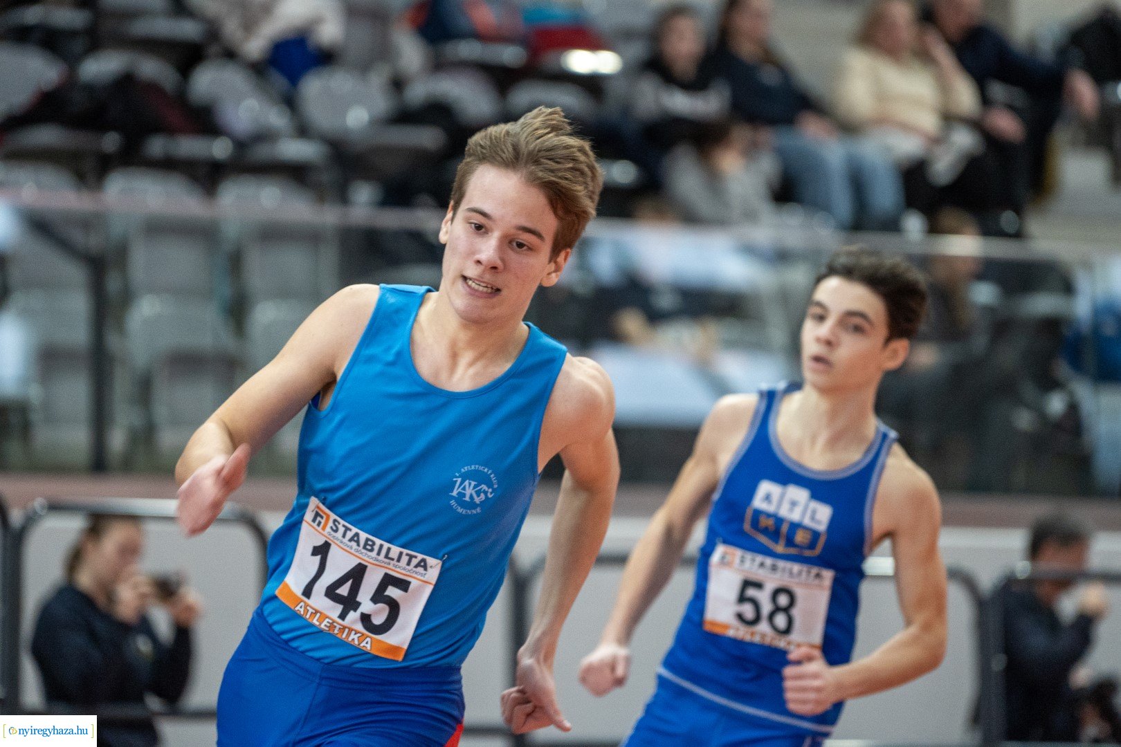 Észak-Szlovák fedettpályás atlétika bajnokság a Nyíregyházi Atlétika Centrumban
