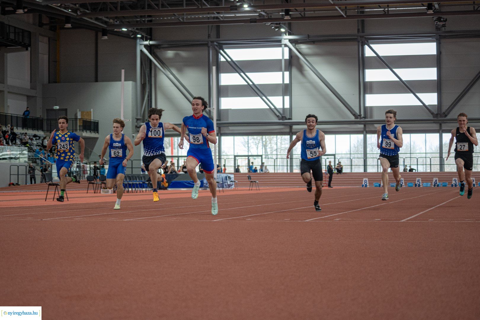 Észak-Szlovák fedettpályás atlétika bajnokság a Nyíregyházi Atlétika Centrumban