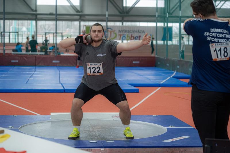 Észak-Szlovák fedettpályás atlétika bajnokság a Nyíregyházi Atlétika Centrumban