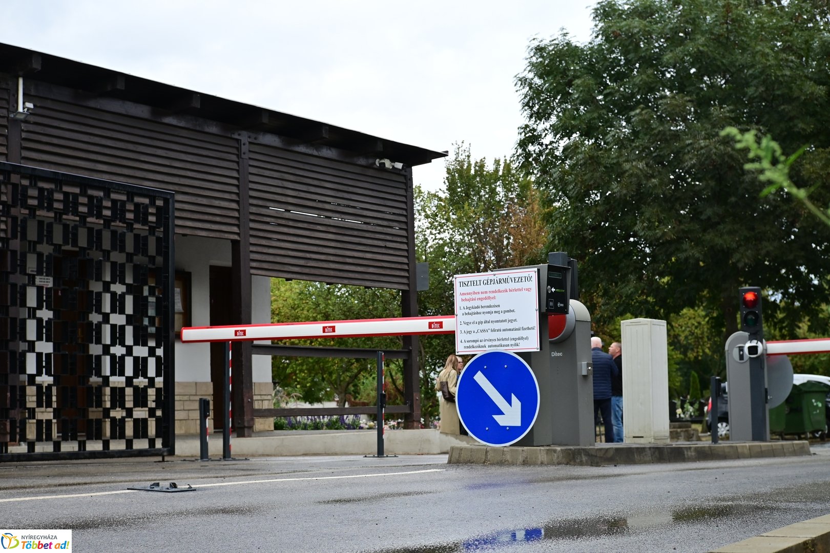 Északi temető megújult beléptető rendszere - 2026