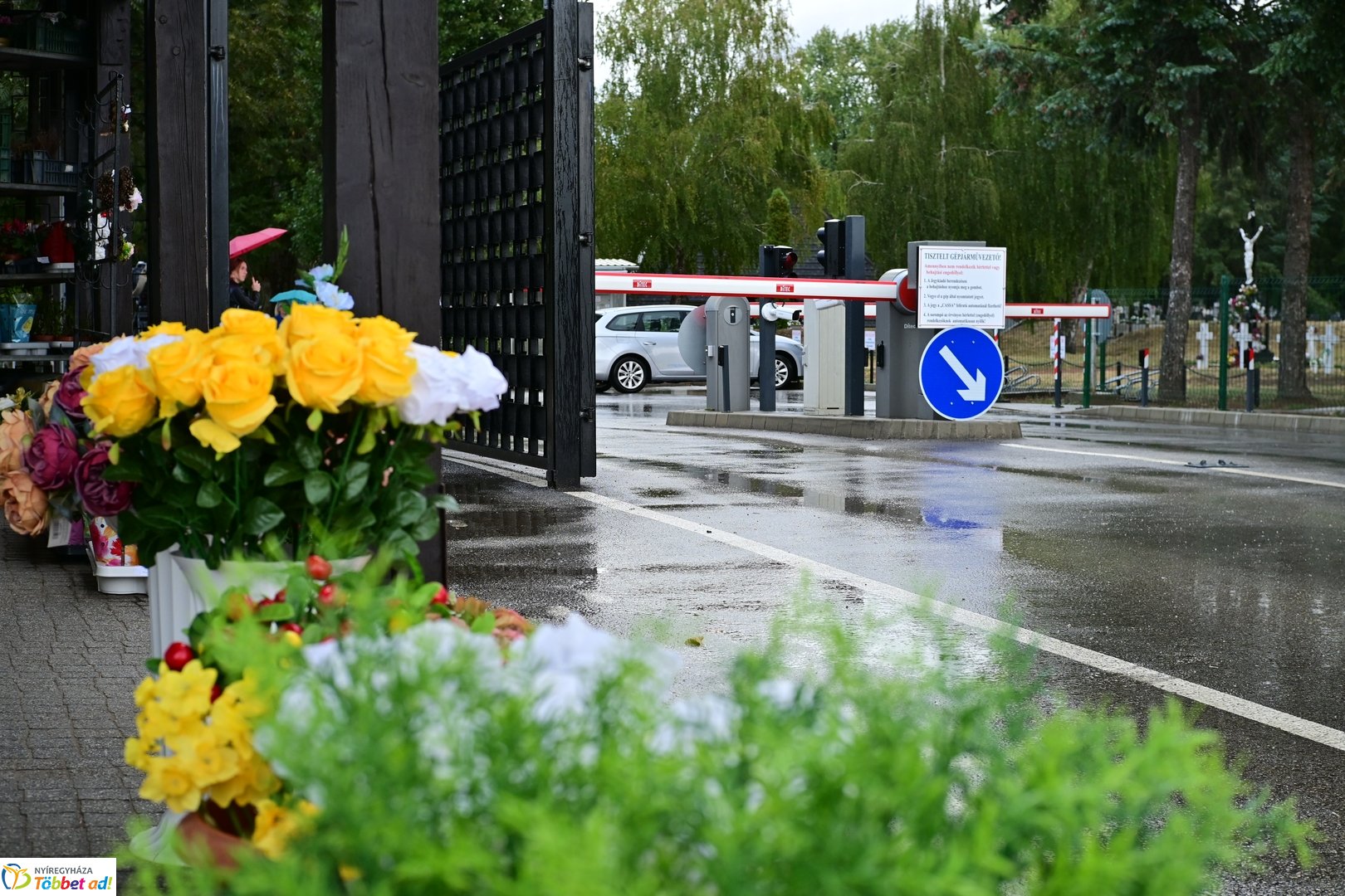 Északi temető megújult beléptető rendszere - 2026