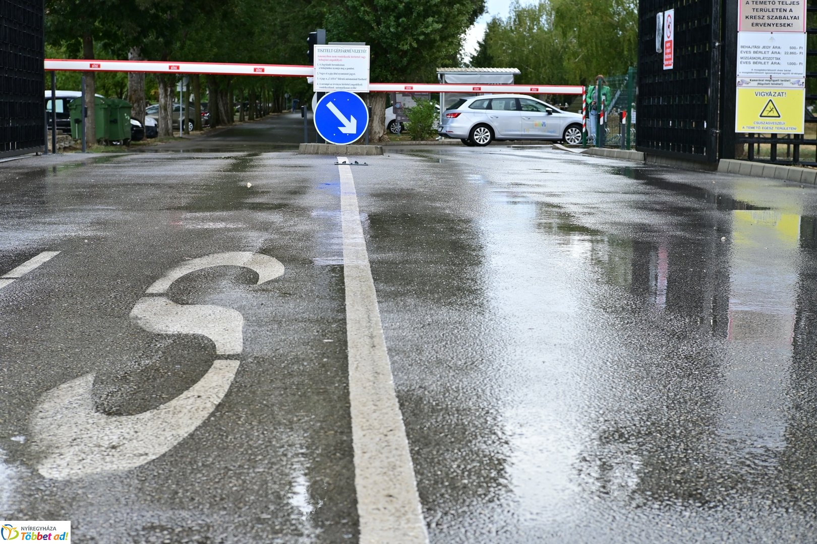 Északi temető megújult beléptető rendszere - 2026
