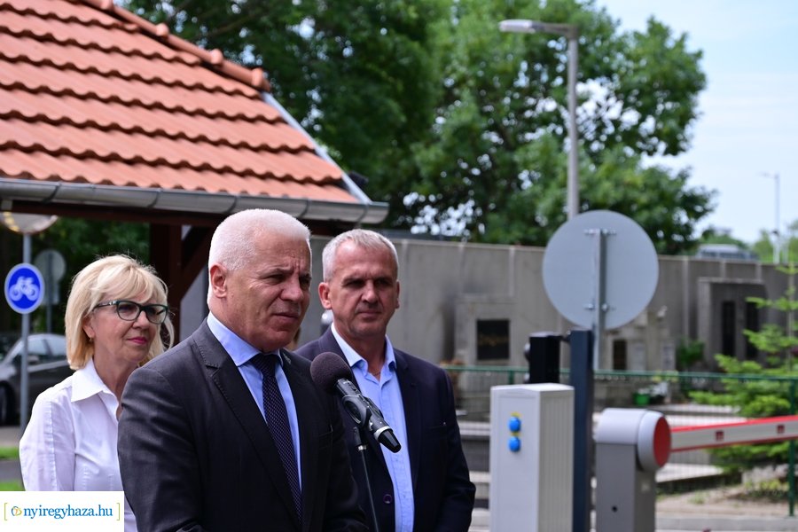 Északi temető új bejárata 2024