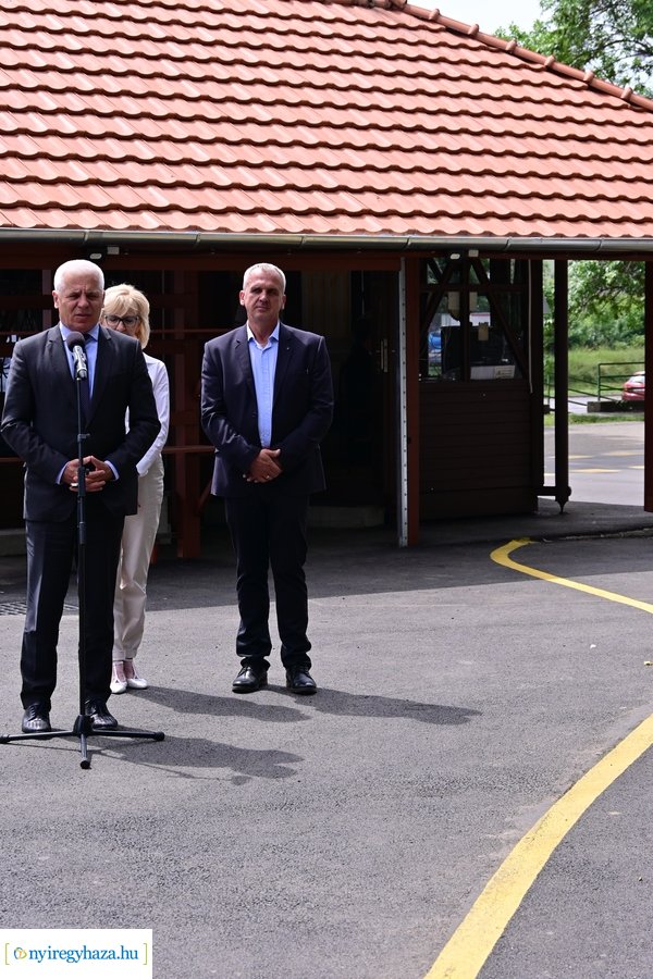 Északi temető új bejárata 2024