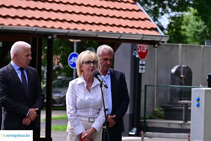 Északi temető új bejárata 2024