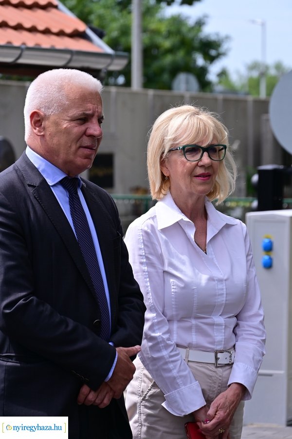 Északi temető új bejárata 2024