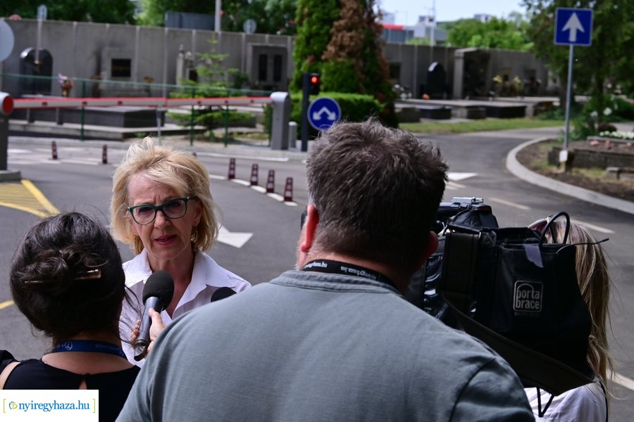 Északi temető új bejárata 2024