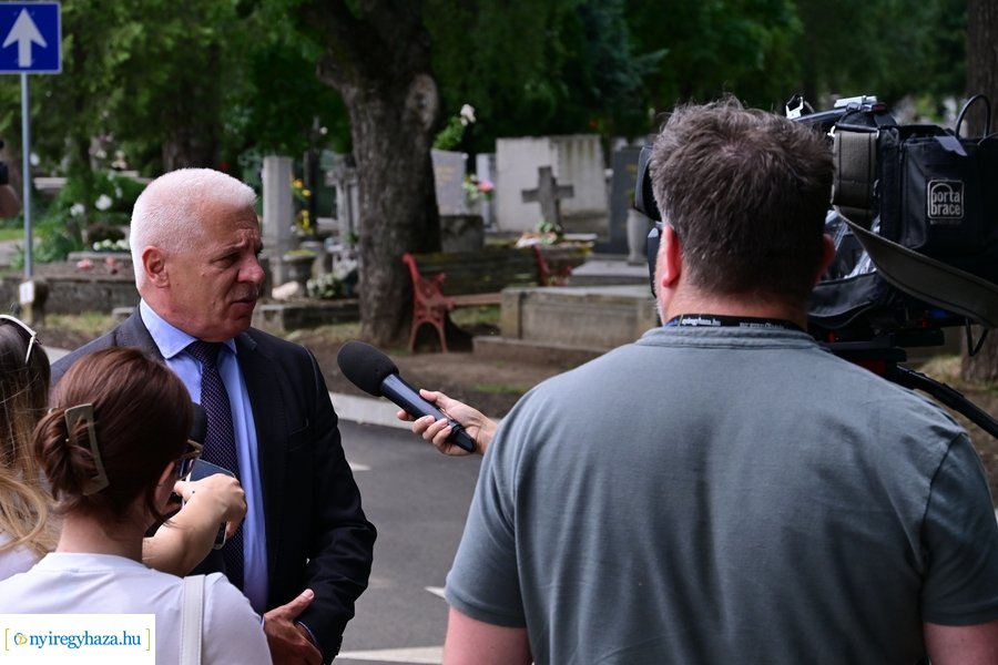 Északi temető új bejárata 2024