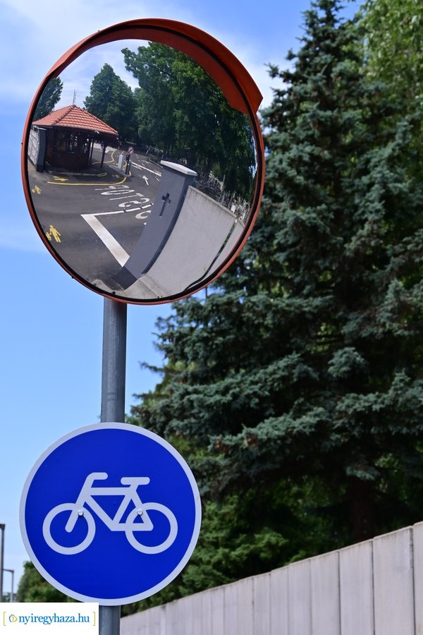 Északi temető új bejárata 2024