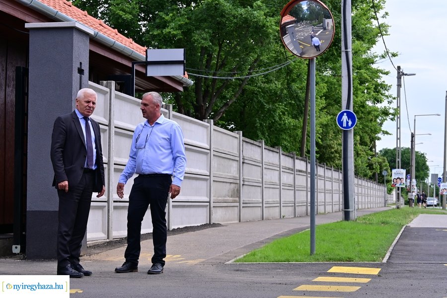 Északi temető új bejárata 2024