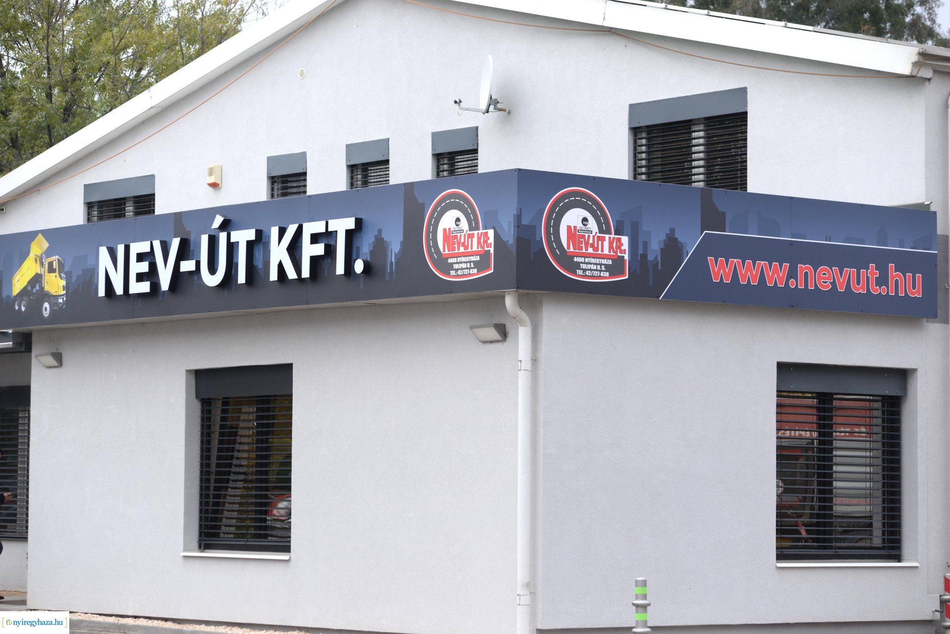 Eszközbeszerzési projektzáró rendezvény a NEV-ÚT Kft-nél