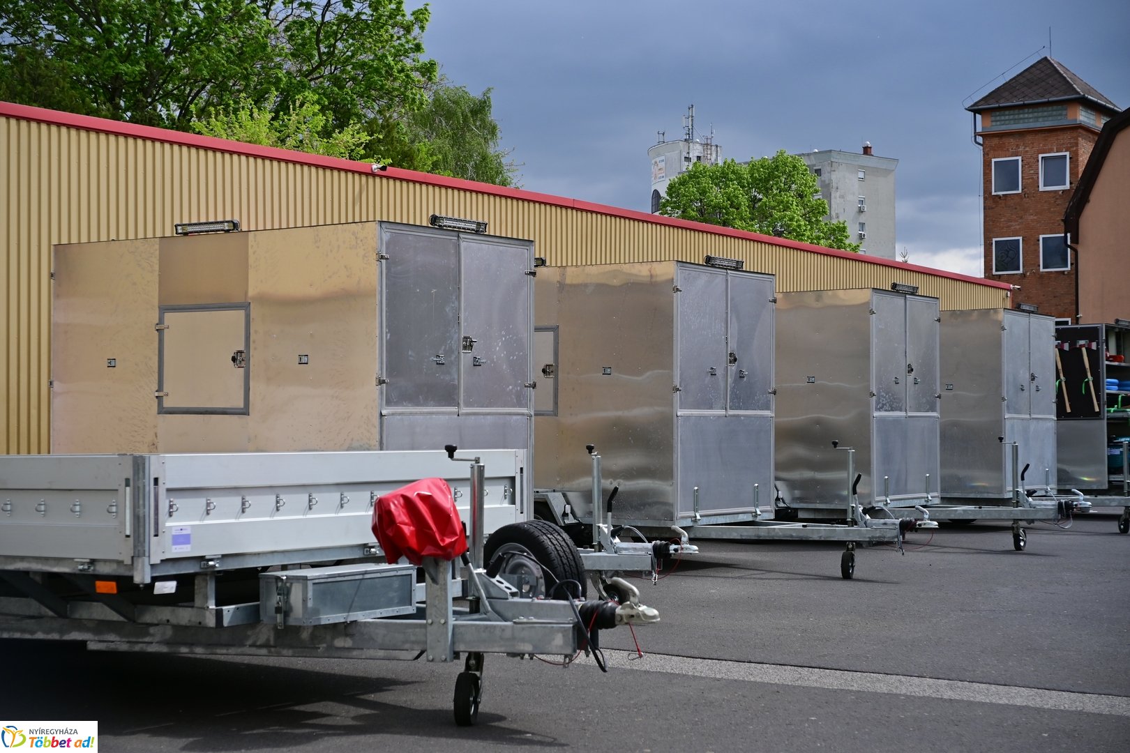 Eszközpark átadás a katasztrófavédelemnél 2026 áprilisában