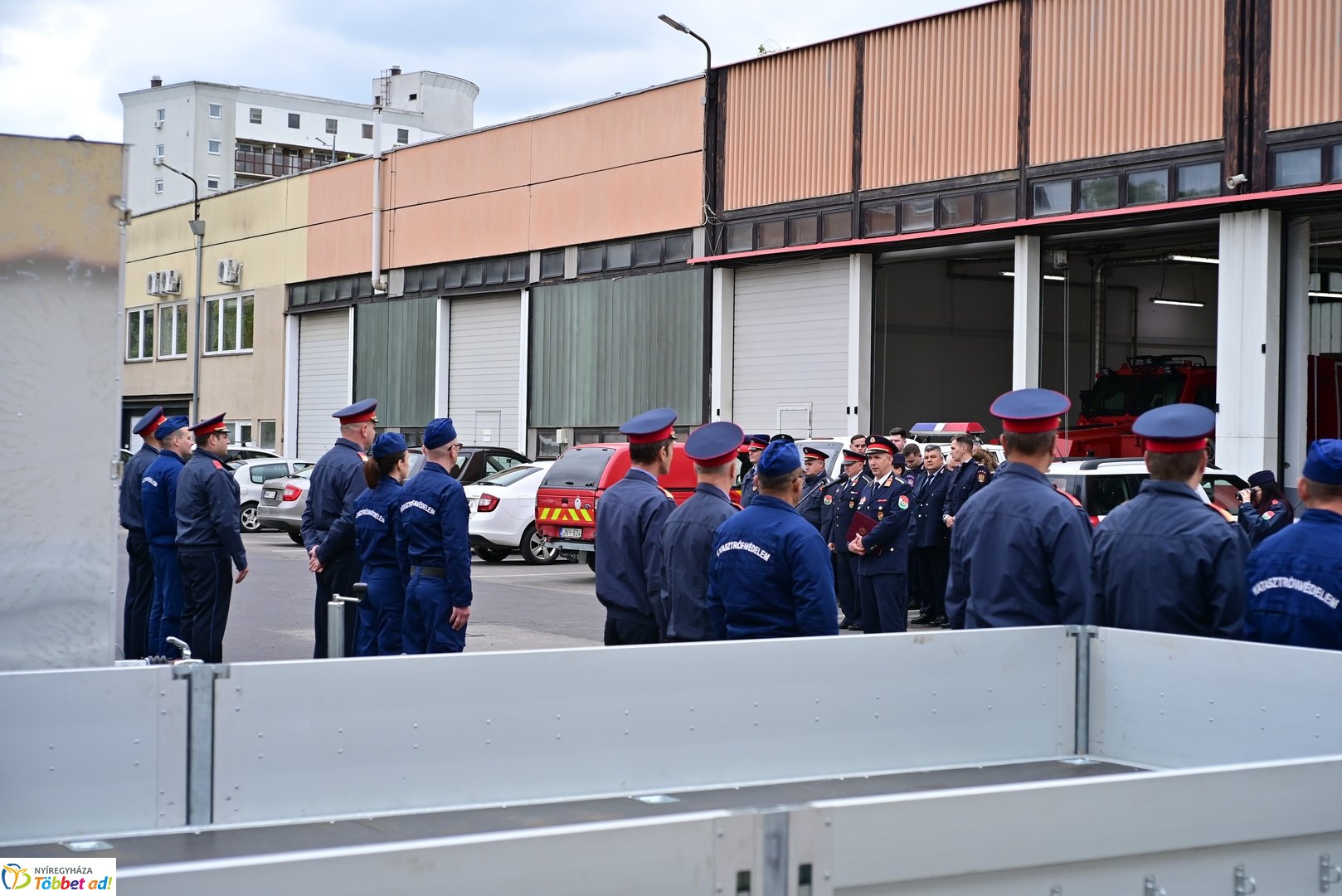 Eszközpark átadás a katasztrófavédelemnél 2026 áprilisában