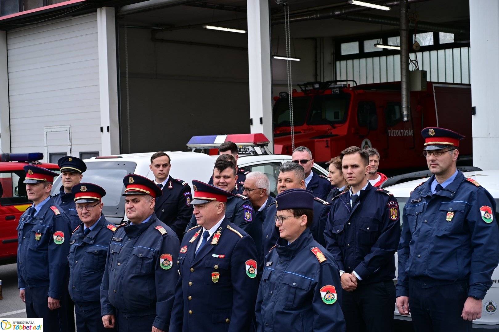 Eszközpark átadás a katasztrófavédelemnél 2026 áprilisában