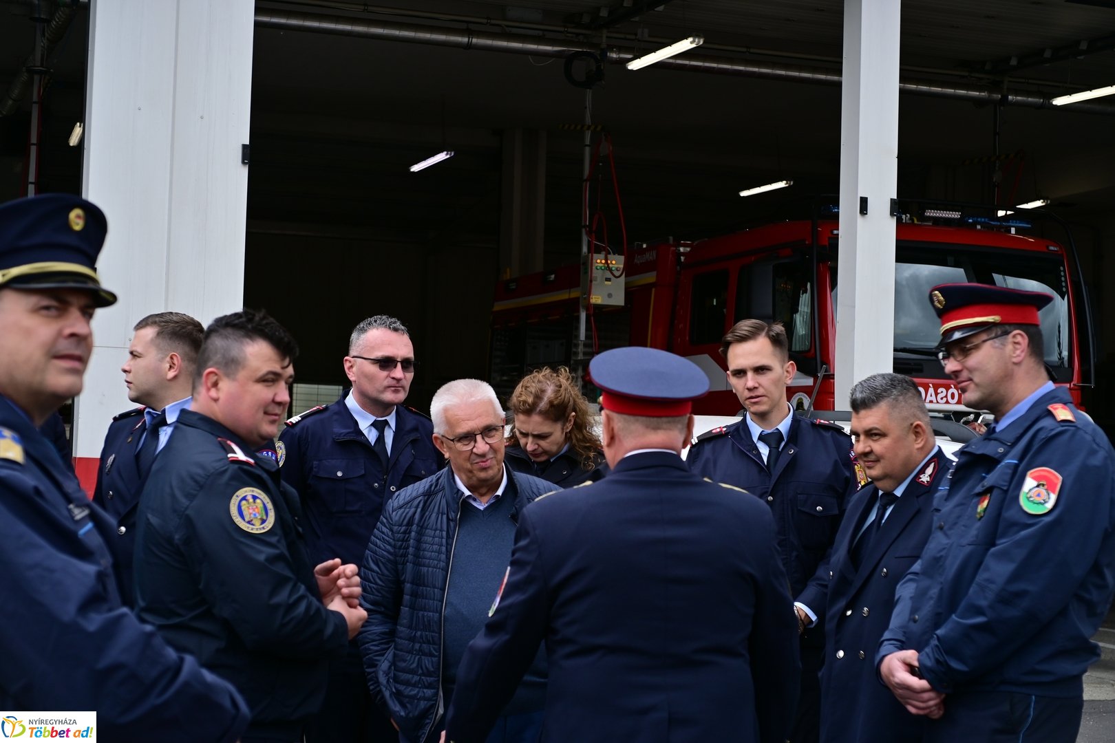 Eszközpark átadás a katasztrófavédelemnél 2026 áprilisában