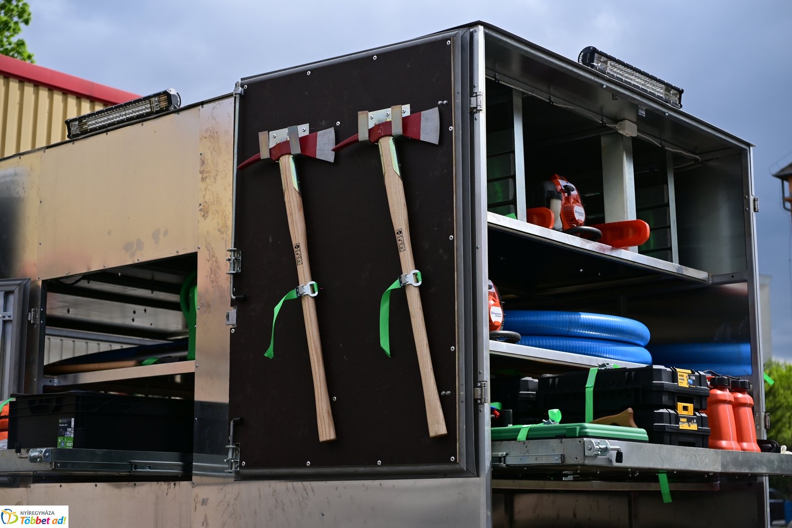 Eszközpark átadás a katasztrófavédelemnél 2026 áprilisában