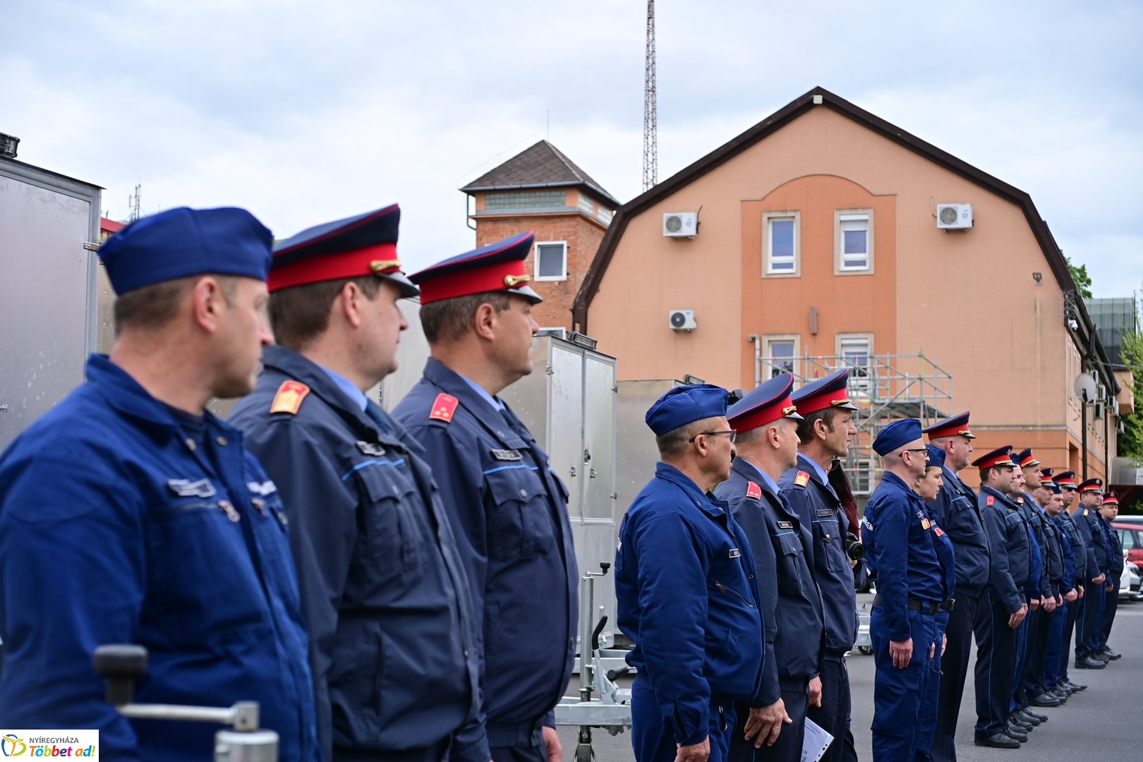 Eszközpark átadás a katasztrófavédelemnél 2026 áprilisában