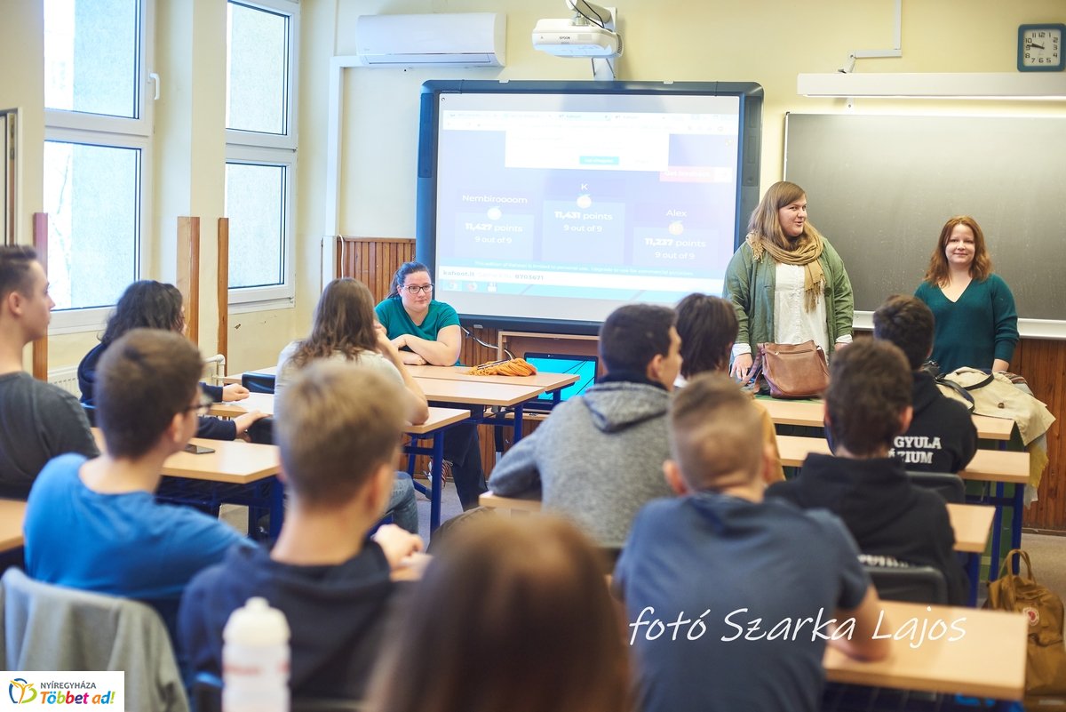 EU tematikus nap a Krúdy gimnáziumban