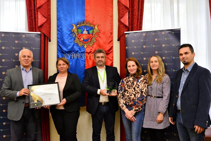 Európa Zöld Városa díjat kapott Nyíregyháza