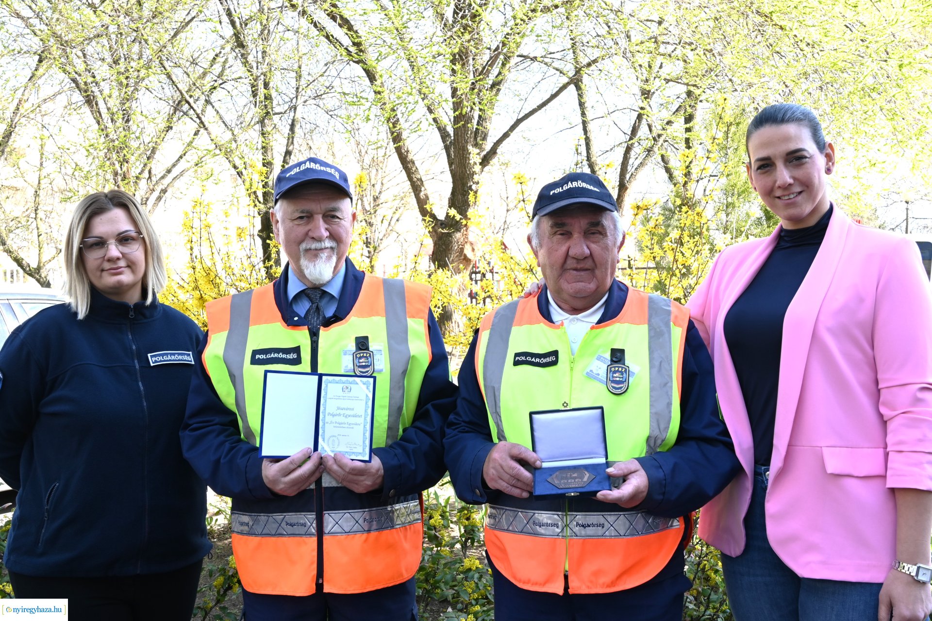 "Év Polgárőr Egyesülete" elismerést kapott a Jósavárosi Polgárőr Egyesület