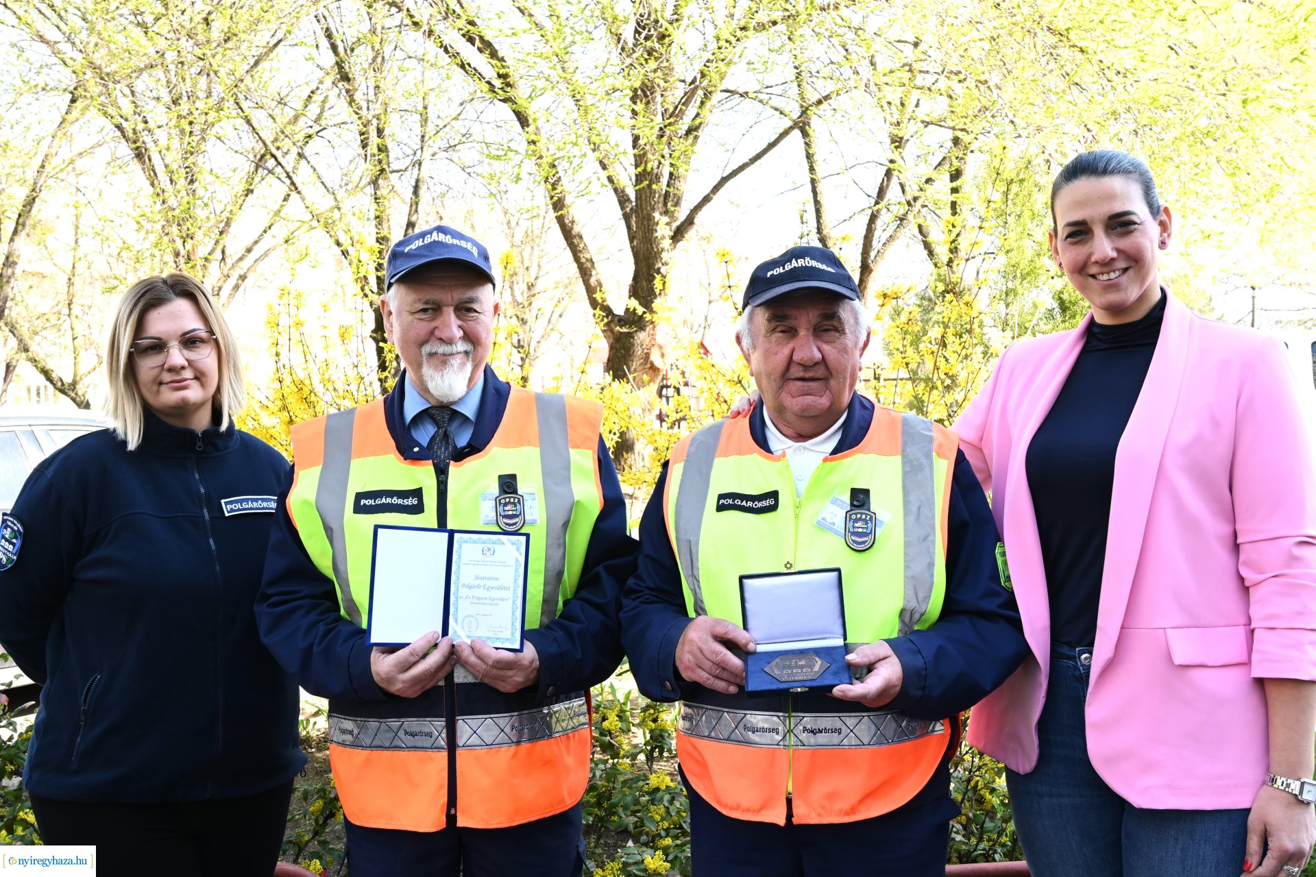 "Év Polgárőr Egyesülete" elismerést kapott a Jósavárosi Polgárőr Egyesület