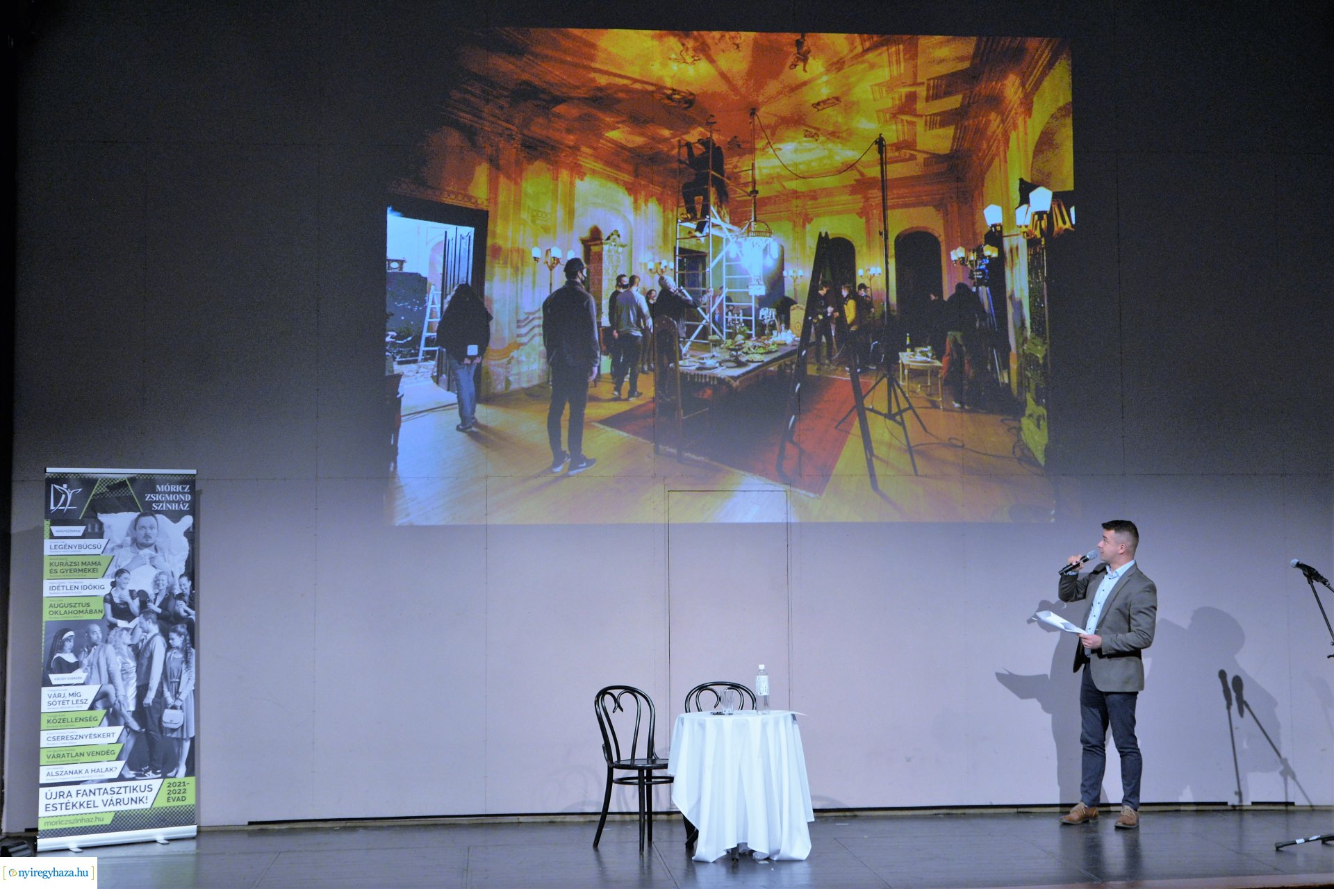 Évadnyitó társulati ülés a Móricz Zsigmond Színházban 2021