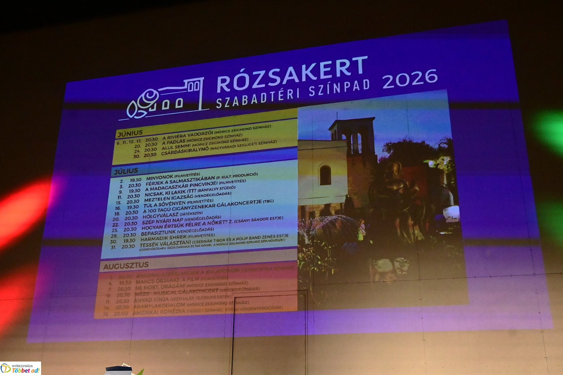 Évadzáró társulati ülés a Móricz Zsigmond Színházban 2026.