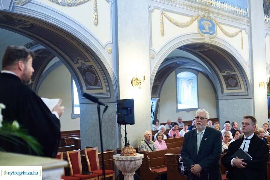 Evangélikus egyházmegyei elnökségi iktatás 2024