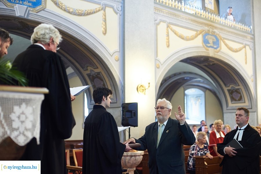 Evangélikus egyházmegyei elnökségi iktatás 2024