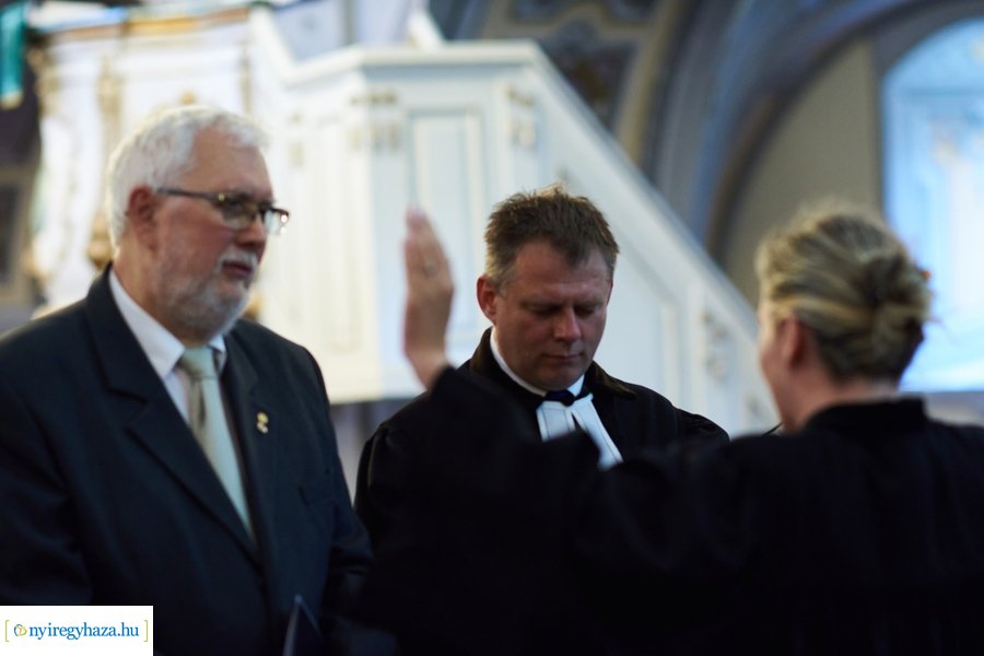 Evangélikus egyházmegyei elnökségi iktatás 2024