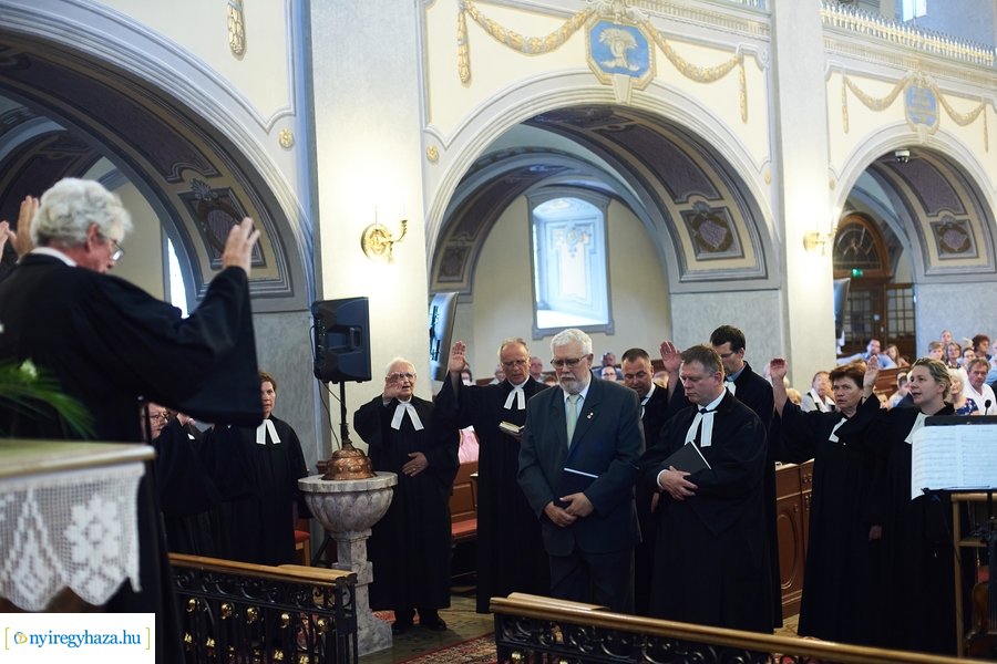 Evangélikus egyházmegyei elnökségi iktatás 2024