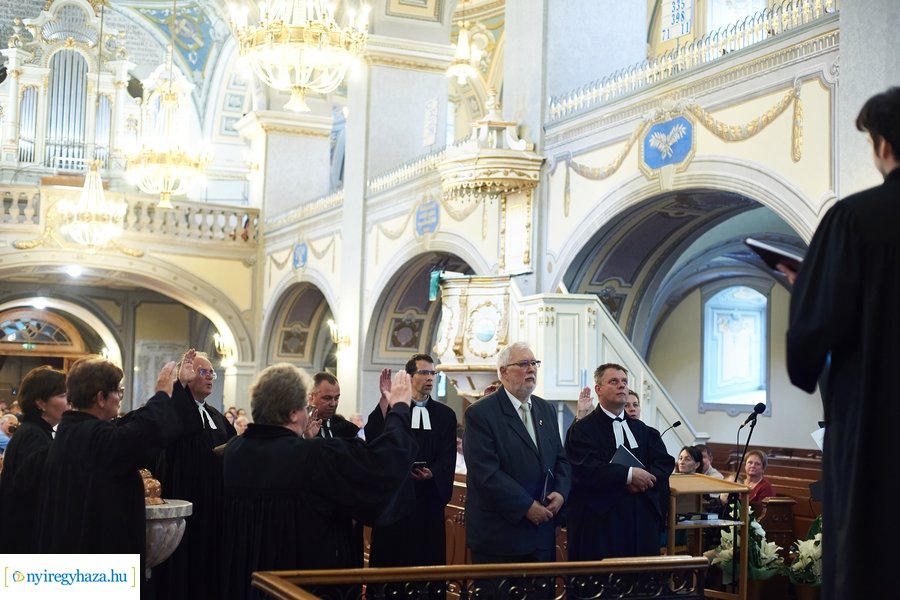 Evangélikus egyházmegyei elnökségi iktatás 2024