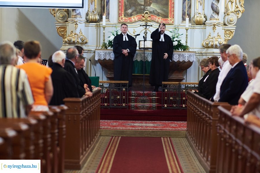 Evangélikus egyházmegyei elnökségi iktatás 2024