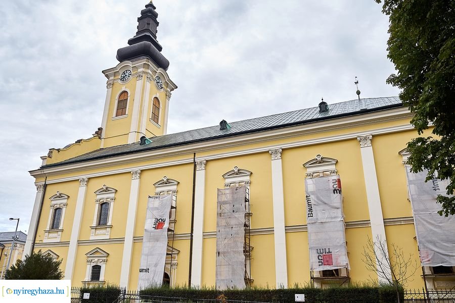 Evangélikus templom felújítási munkálatok 20201006