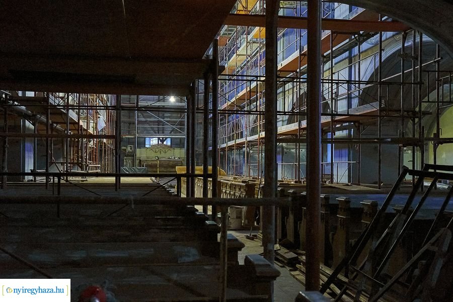 Evangélikus templom felújítási munkálatok 20201006