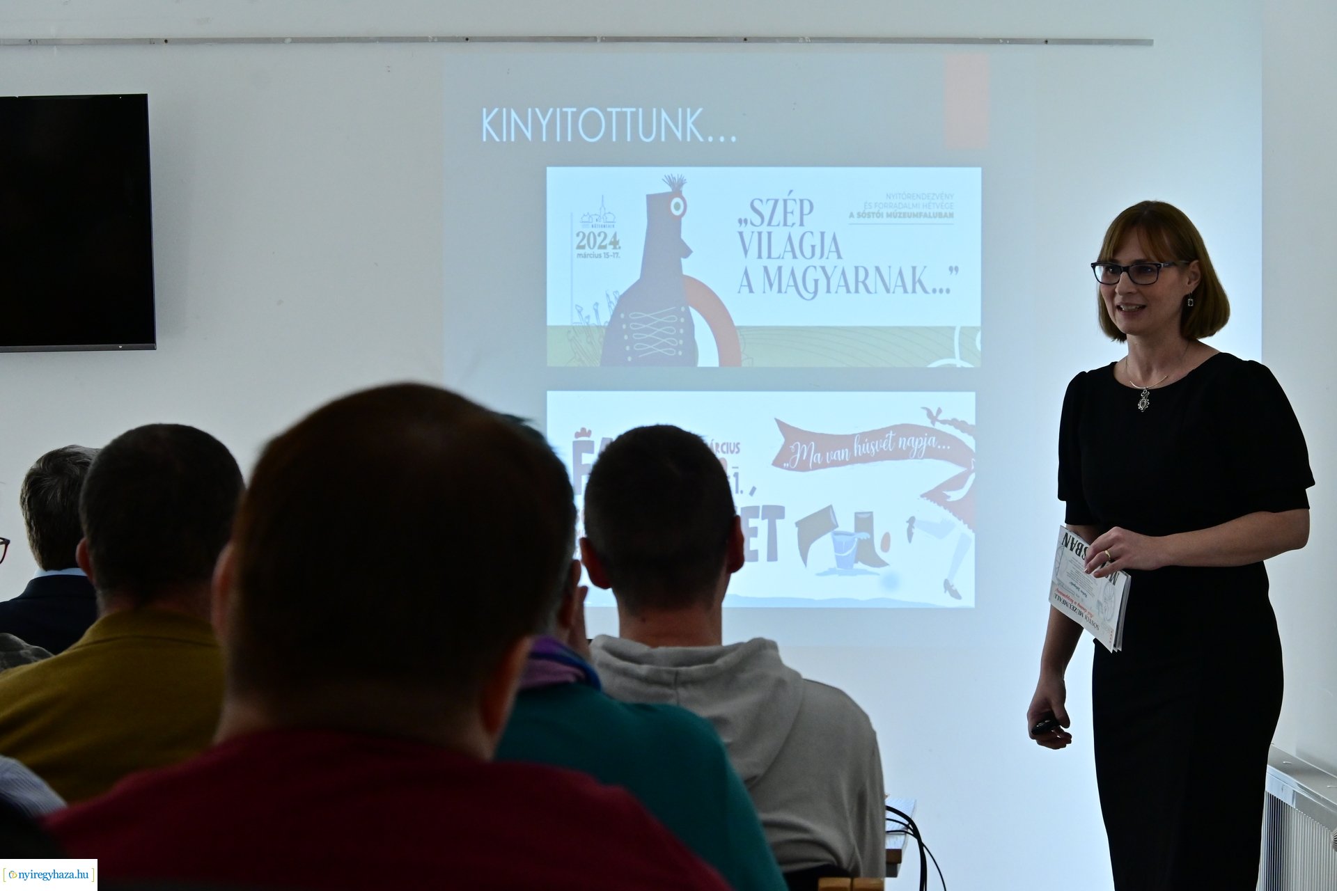 Évértékelő a Sóstói Múzeumfaluban 2024