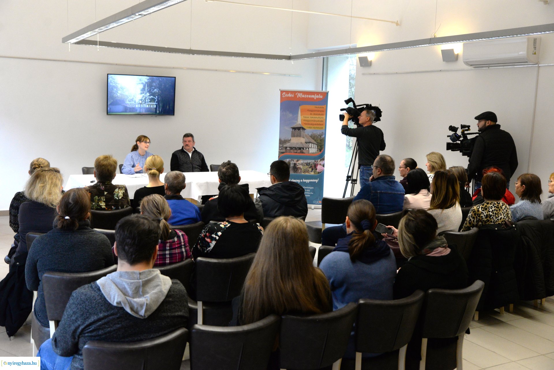 Évértékelő sajtótájékoztató a Sóstói Múzeumfaluban
