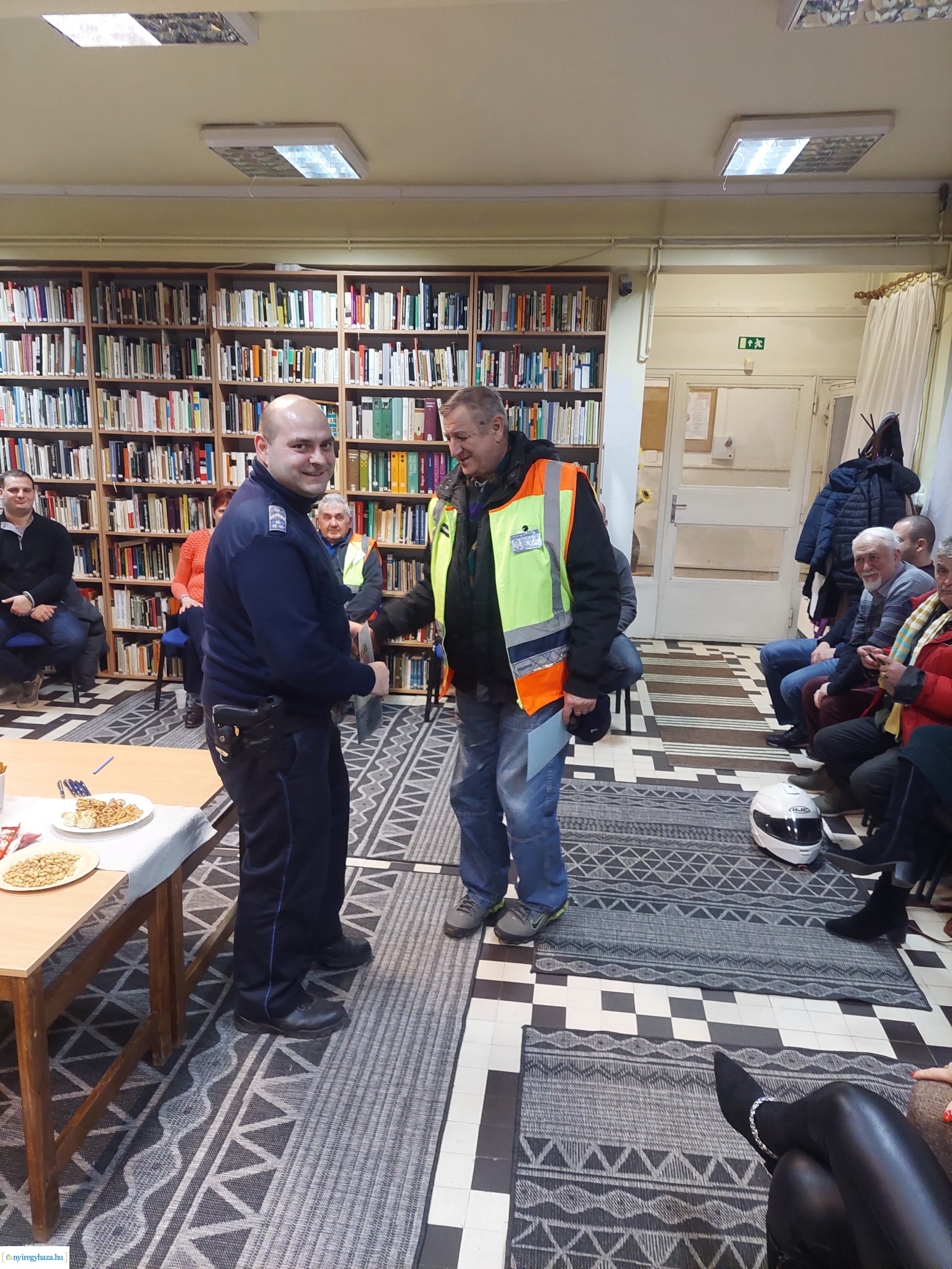 Éves értekezlet a Jósavárosi Polgárőr Egyesületnél