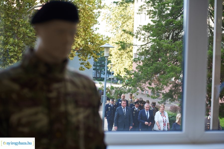 Évnyitó a honvéd kollégiumban