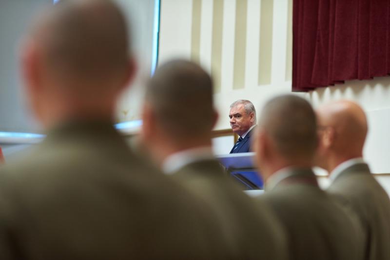 Évnyitó a honvéd kollégiumban